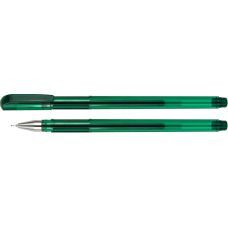 Ручка гелевая ECONOMIX TURBO 0,5 мм, пишет зеленым