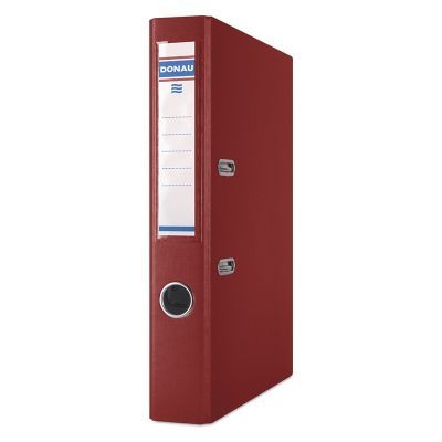 Регистратор "MASTER" DONAU А4, ширина торца 50 мм, бордовый