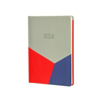 Ежедневник датированный 2024, комбинированные материалы, А5