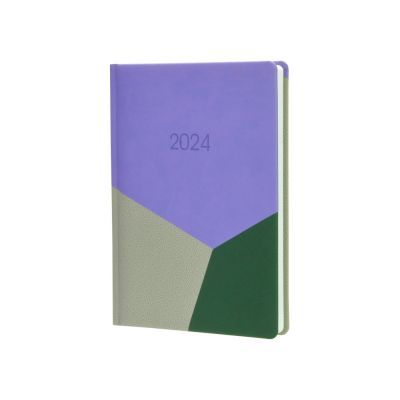 Ежедневник датированный 2024, комбинированные материалы, А5
