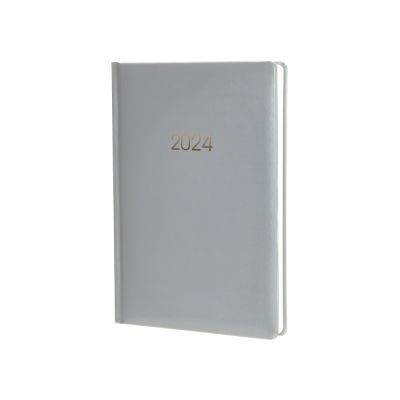 Ежедневник датированный 2024, Spectrum, серый, А5