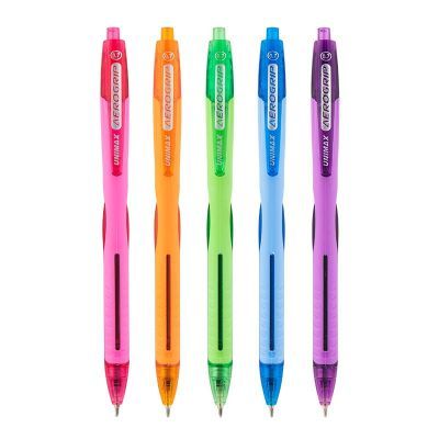 Ручка шариковая Aerogrip-3, набор 5 цветов, ассорти