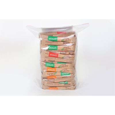 Сахар-песок в стиках ( 5г х 200 шт,) 1,0кг, zip-пакет