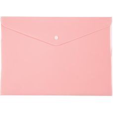 Папка на кнопке, А4, Pastelini, розовая Папка на кнопке, А4, Pastelini, розовая
