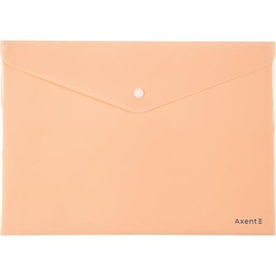 Папка на кнопке, А4, Pastelini, персиковая