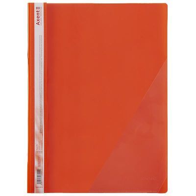 Скоросшиватель с угловым карманом, красный