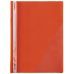 Скоросшиватель с угловым карманом, красный