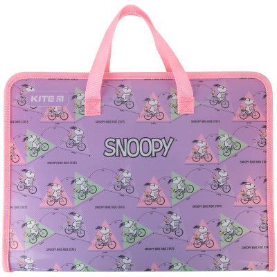 Папка-портфель на молнии, 1 отделение, A4, SN