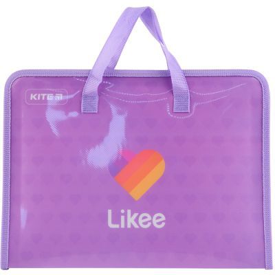 Папка-портфель на молнии, 1 отделение, A4, LK