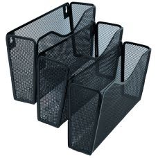 Лоток настенный 3-в-1, метал, черный Лоток настенный 3-в-1, метал, черный