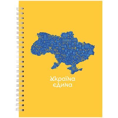 Блокнот на спирали твердая обл., А5, 96 л. №22
