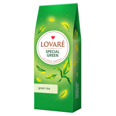 Чай зелёный 80г, лист, "Special Green", LOVARE