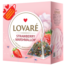 Чай зелёный 2г*15, пакет, "Strawberry marshmallow", LOVARE