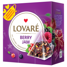 Чай цветочный 2г*15, пакет, "Berry Jam", LOVARE