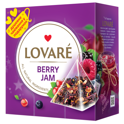 Чай цветочный 2г*15, пакет, "Berry Jam", LOVARE