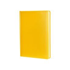 Ежедневник недатированный, ECONOMIX Spectrum, желтый, печатная обложка, А5