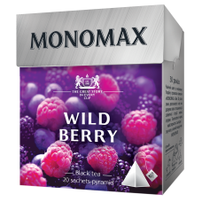 Чай чёрный 2г*20, пакет, WILD BERRY, МОNОМАХ