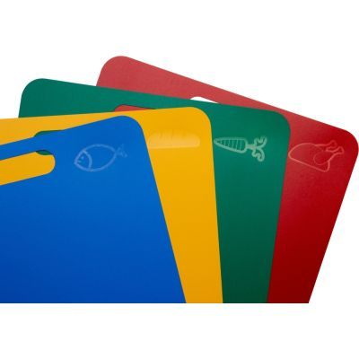 Набор досок кухонных гибких, ПП, 4 шт.