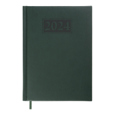 Ежедневник датированный 2026 GENTLE Torino A5 зеленый