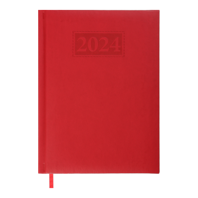 Ежедневник датированный 2021 GENTLE Torino А5 красный