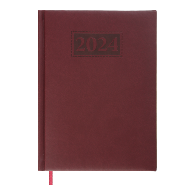 Ежедневник датированный 2021 GENTLE Torino A5 бордовый