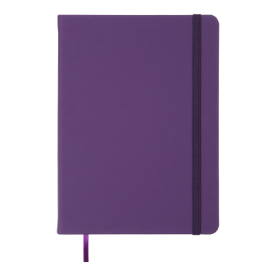 Ежедневник недатированный TOUCH ME, A5, фиолетовый, искусственная кожа