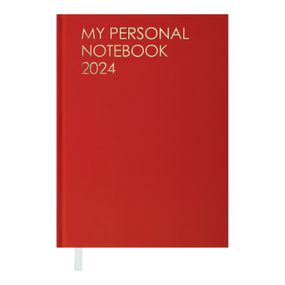 Ежедневник датир. 2024 MOTIVETION, A5, красный