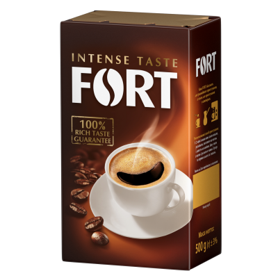 Кофе молотый Fort, брикет 500г
