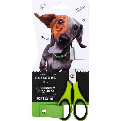 Ножницы детские с рез. вставками, 13см Kite Dogs