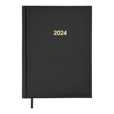 Ежедневник датированный 2021 BASE Miradur A5 черный