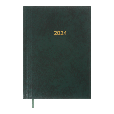 Ежедневник датированный 2021 BASE Miradur A5 зеленый