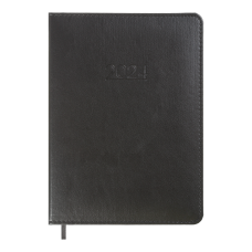 Ежедневник датир. 2026 PRIME, A5, черный, иск.кожа/поролон