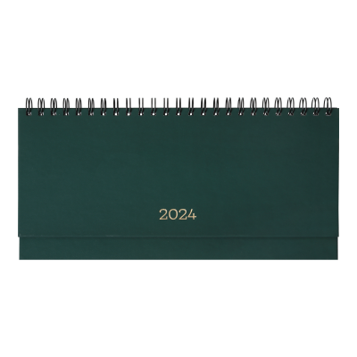 Планинг датированный 2026 MONOCHROME, зеленый