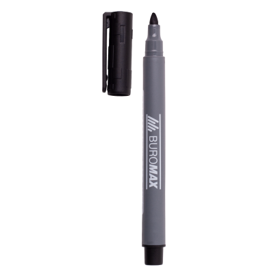 Маркер водостойкий, черный, 2мм, спиртовая основа