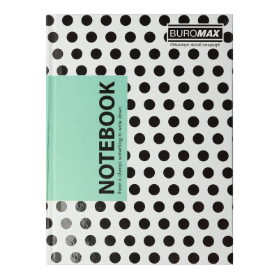 Записная книжка INSOLITO, А5, 96 л., клетка, твердая картонная обложка, бирюзовая