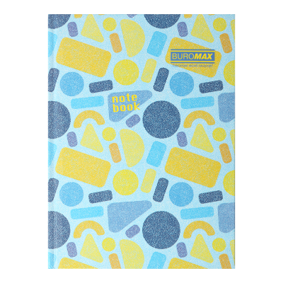 Записна книжка INTENSO, А5, 96 арк., клітинка, тверда картонна обкладинка, блакитна