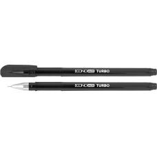Ручка гелевая ECONOMIX TURBO 0,5 мм, пишет черным