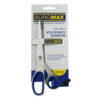 Ножницы 16,5см цельнометаллические Exakt красные (6001-A)