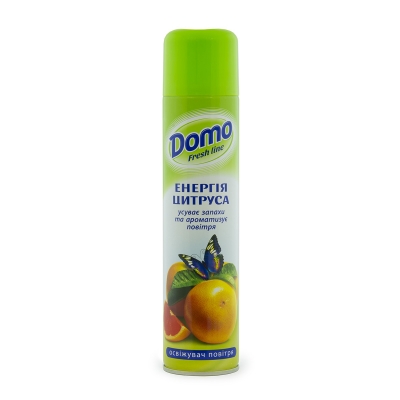 Освежитель воздуха аэрозоль DOMO лимон+лайм 300мл (55269)