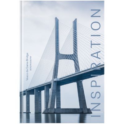 Книга записная А4, 96 л., кл., Inspiration