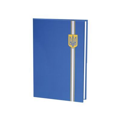 Папка на подпись, полноцветная, синий герб