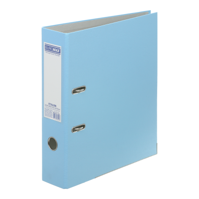 Регистратор одност. ETALON А4, PASTEL, 75мм, бирюзовый