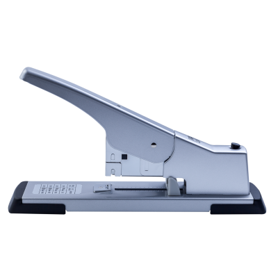 Степлер металлический усиленной мощности, 100 л., (скобы №23), 295х78х140 мм, серый