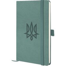 Книга записная Partner Soft Skin, 125*195, серо-лазурная, Tryzub Книга записная Partner Soft Skin, 125*195, серо-лазурная, Tryzub