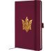 Книга записная Partner, 125*195, 96 л., кл., винная Glory
