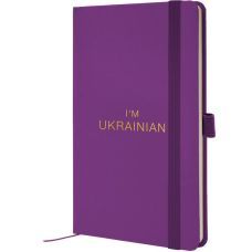 Книга записная Partner, 125*195, 96 л., кл., пурпурная Ukrainian Книга записная Partner, 125*195, 96 л., кл., пурпурная Ukrainian