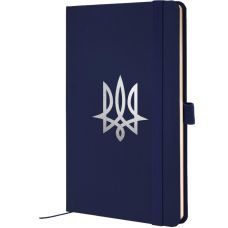 Книга записная Partner, 125*195, 96 л, клет, синяя, Tryzub Книга записная Partner, 125*195, 96 л, клет, синяя, Tryzub