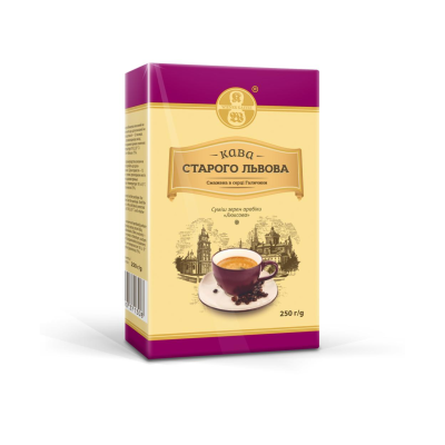 Кофе молотый Кава Старого Львова Люксова 250 г