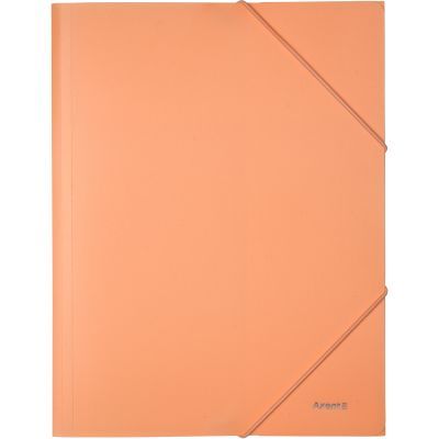 Папка на резинках, А4, Pastelini, персиковая