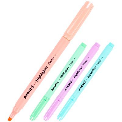 Маркер Highlighter Pastel 2533-A, 2-4 мм кл, набор из 4х цв